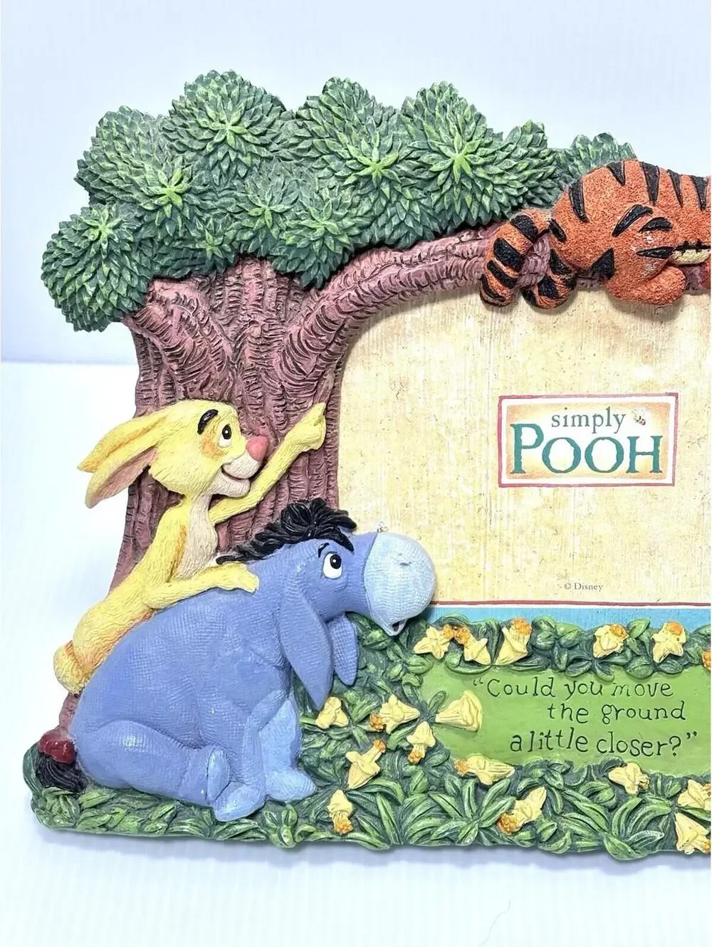 Disney Winnie Pooh 3D Photo Frame Tigger Piglet Eeyore Rabbit Vintage Pooh Bear